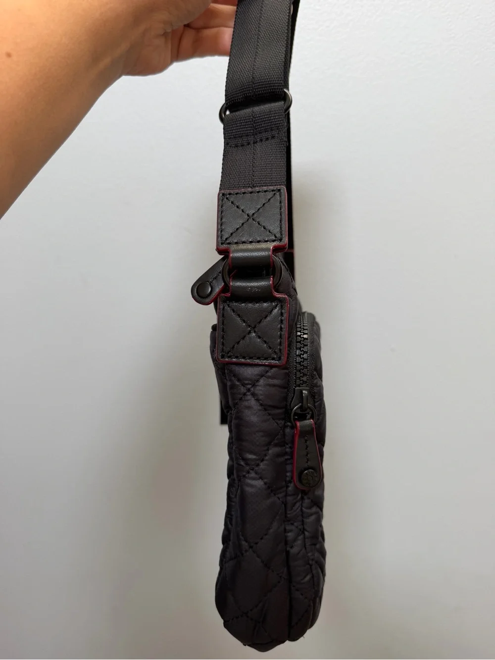 MZ Wallace Black Metro Sling Bag